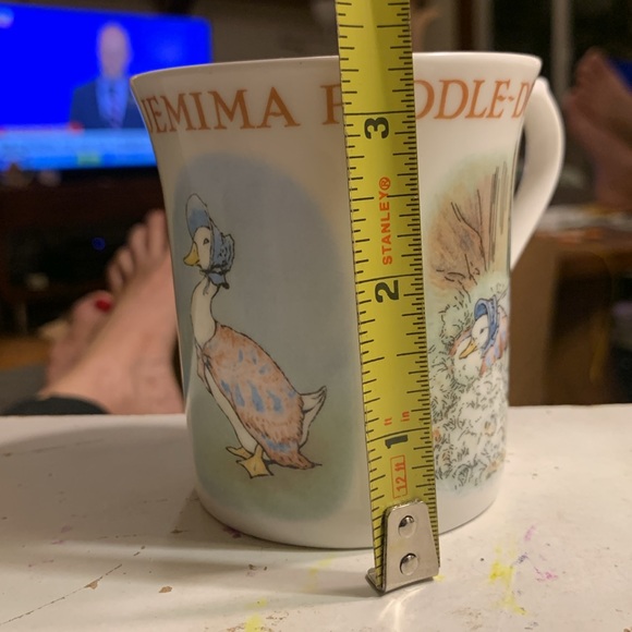JEMINA PUDDLE-DUCK BEATRIX POTTER CHINA CUP, MUG,TEACUP - Picture 8 of 11